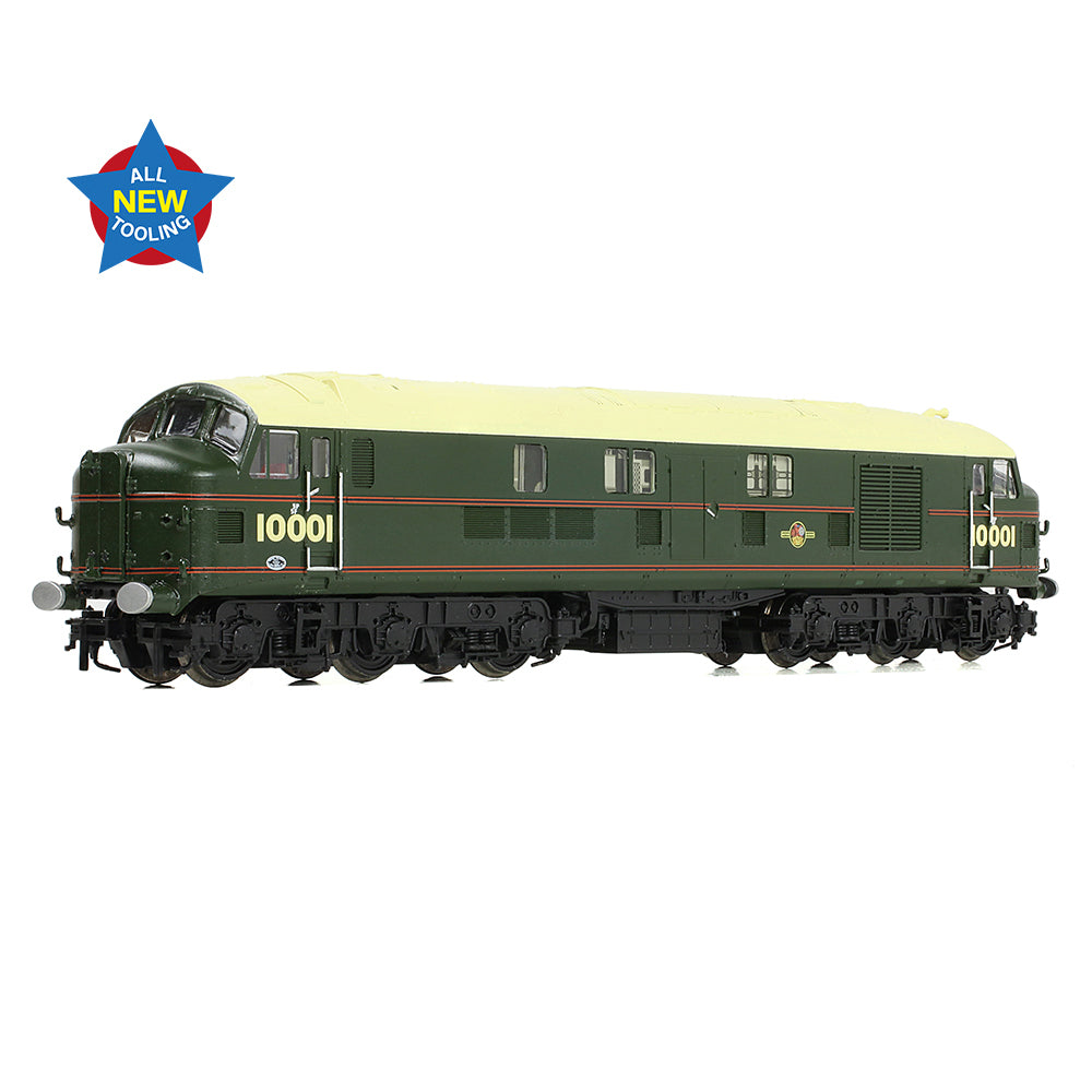 Graham Farish 372-917 - LMS 10001 BR Lined Green (Late Crest)