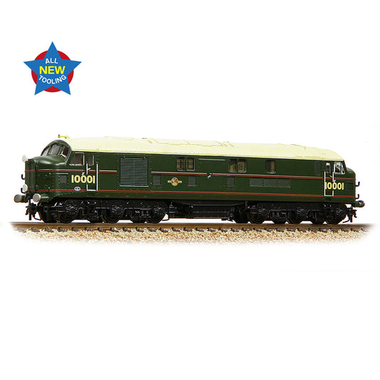 Graham Farish 372-917 - LMS 10001 BR Lined Green (Late Crest)