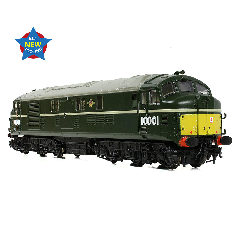 Graham Farish 372-918 - LMS 10001 BR Green Late Crest (Small Yellow Panels)