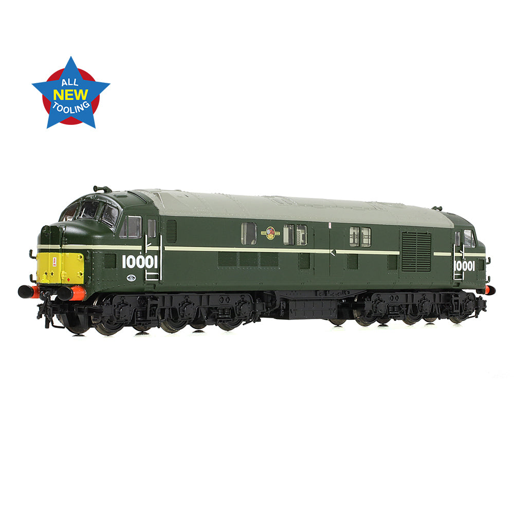 Graham Farish 372-918 - LMS 10001 BR Green Late Crest (Small Yellow Panels)