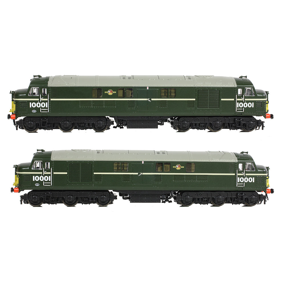 Graham Farish 372-918SF - LMS 10001 BR Green Late Crest (Small Yellow Panels) (SOUND FITTED)