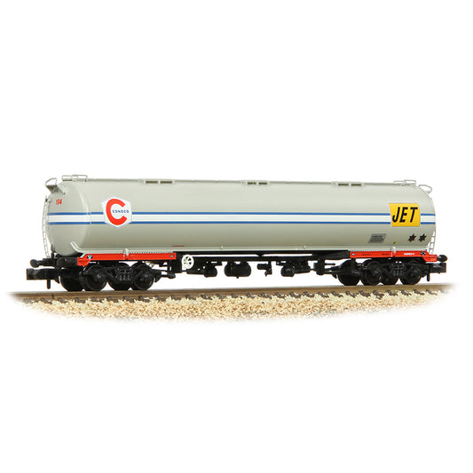 Graham Farish 373-563A - BR 102T TEA Bogie Tank Wagon 'Conoco/Jet' Grey