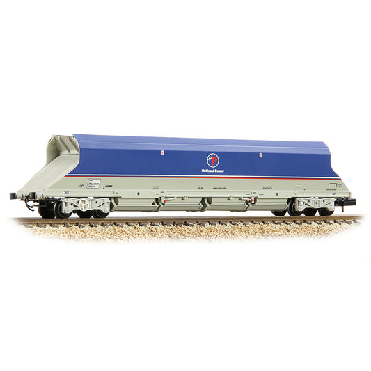 Graham Farish 373-811A - HKA Bogie Hopper 'National Power' Blue