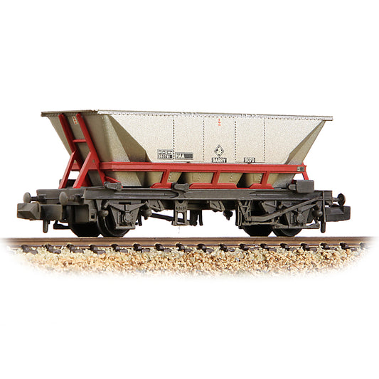 Graham Farish 373-904 - BR HAA Hopper BR Railfreight Grey & Red (Weathered)