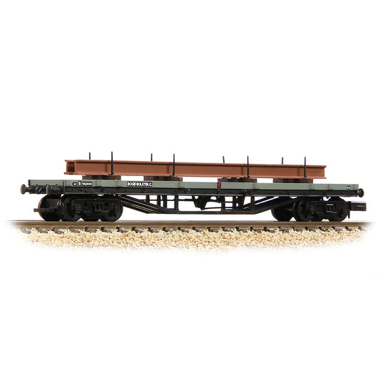 Graham Farish 373-926E - 30 Ton Bogie Bolster BR Grey With Load