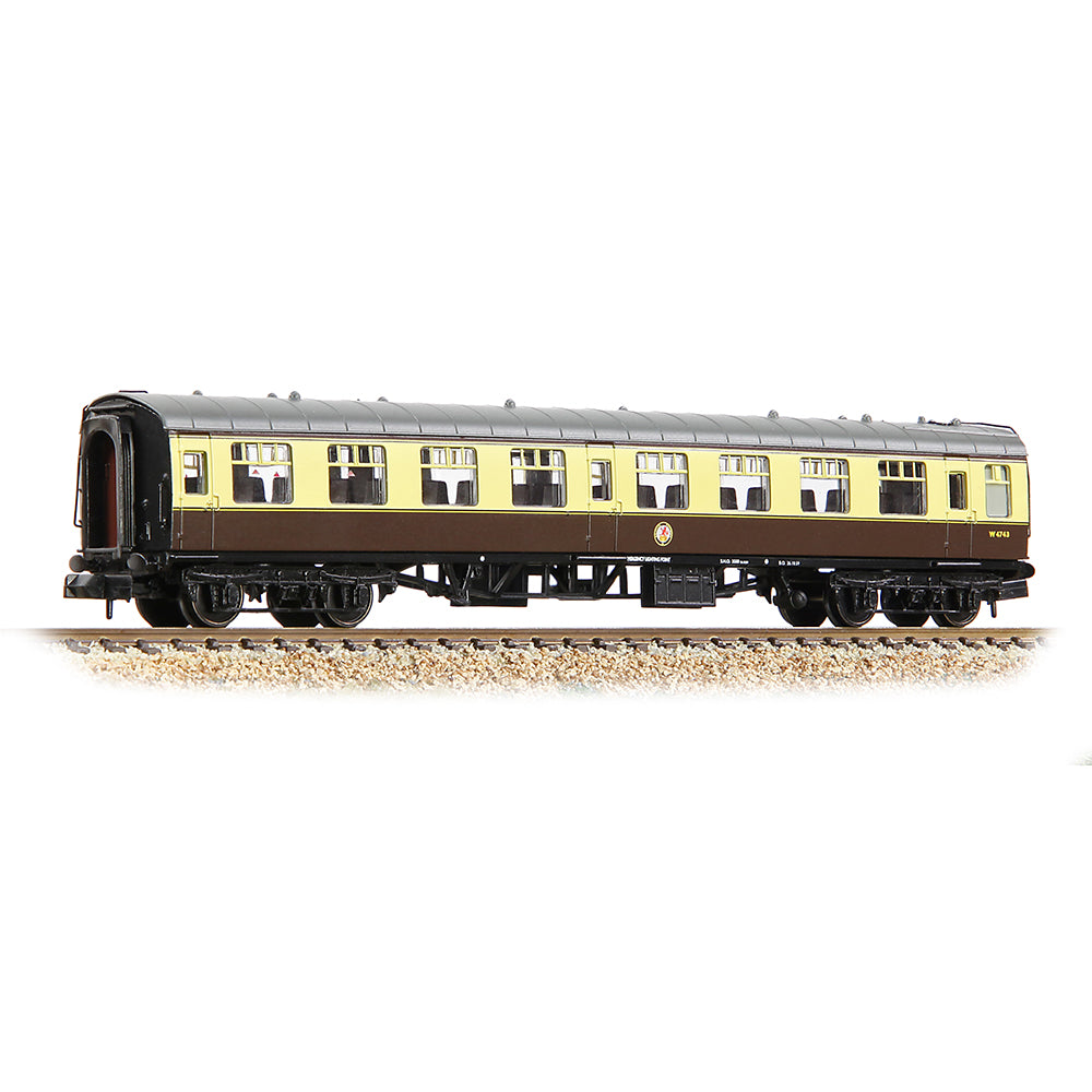 Graham Farish 374-014C - BR Mk1 SO Second Open BR (WR) Chocolate & Cream