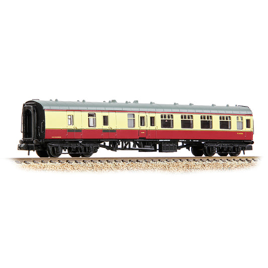 Graham Farish 374-185E - BR Mk1 BSK Brake Second Corridor Coach BR Crimson & Cream