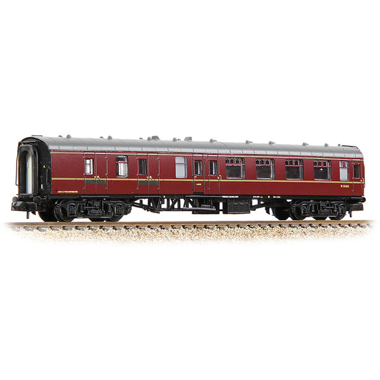 Graham Farish 374-187D - BR Mk1 BSK Brake Second Corridor Coach BR Maroon