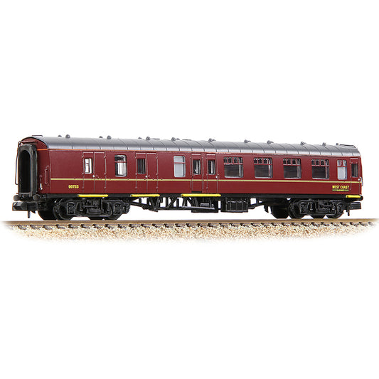 Graham Farish 374-199 - BR Mk1 BSK Brake Second Corridor Coach WCRC Maroon