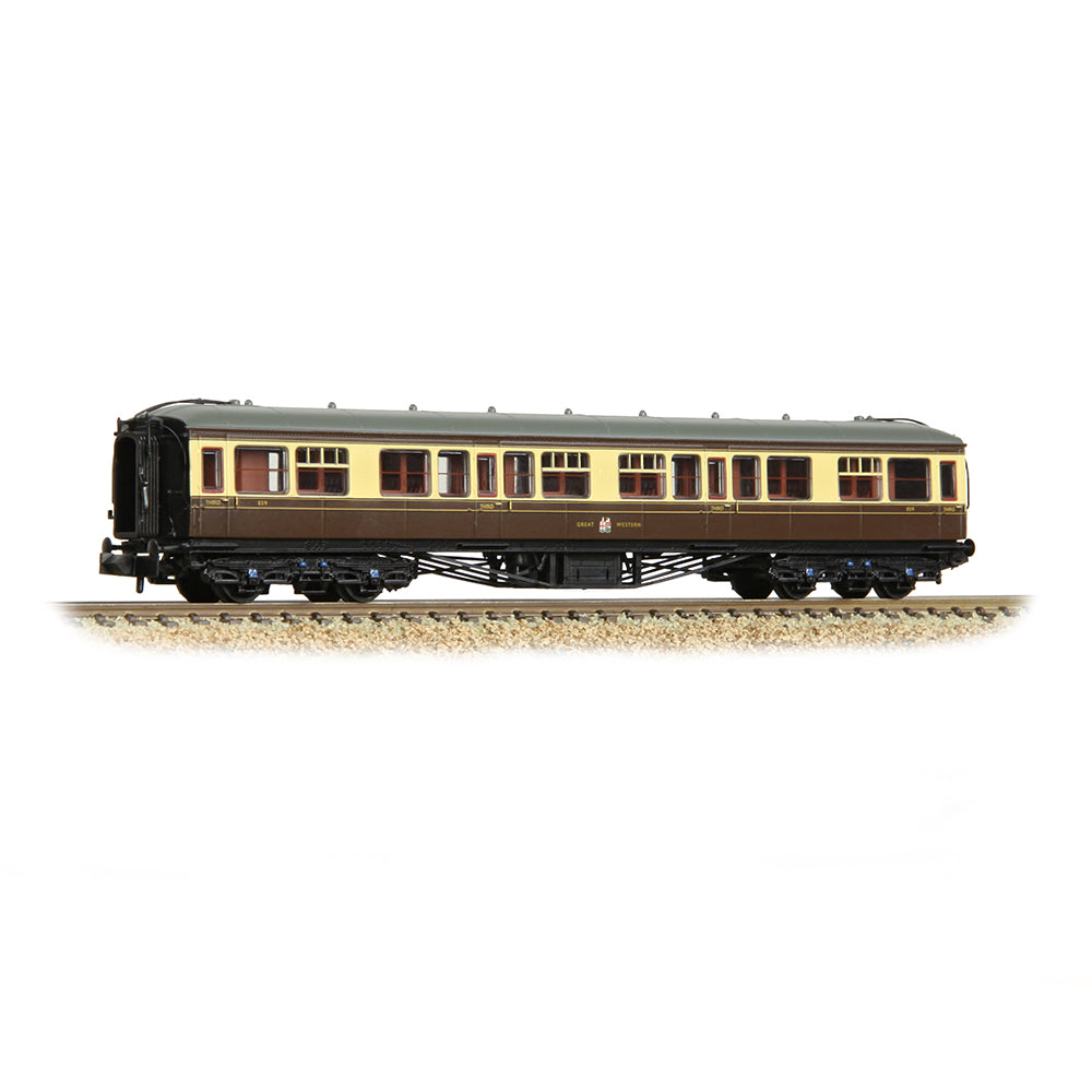 Graham Farish 374-536A - GWR Hawksworth Third Corridor GWR Chocolate & Cream