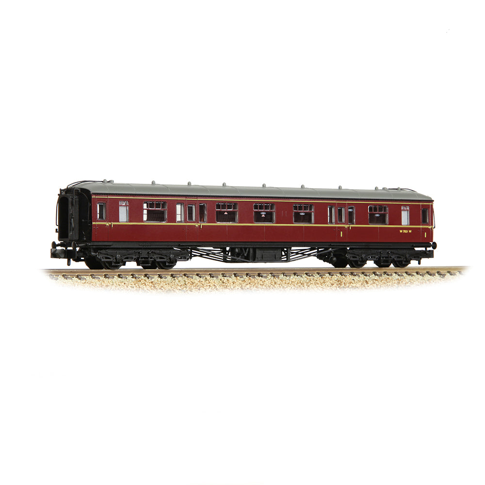 Graham Farish 374-562A - GWR Hawksworth Composite Corridor BR Maroon