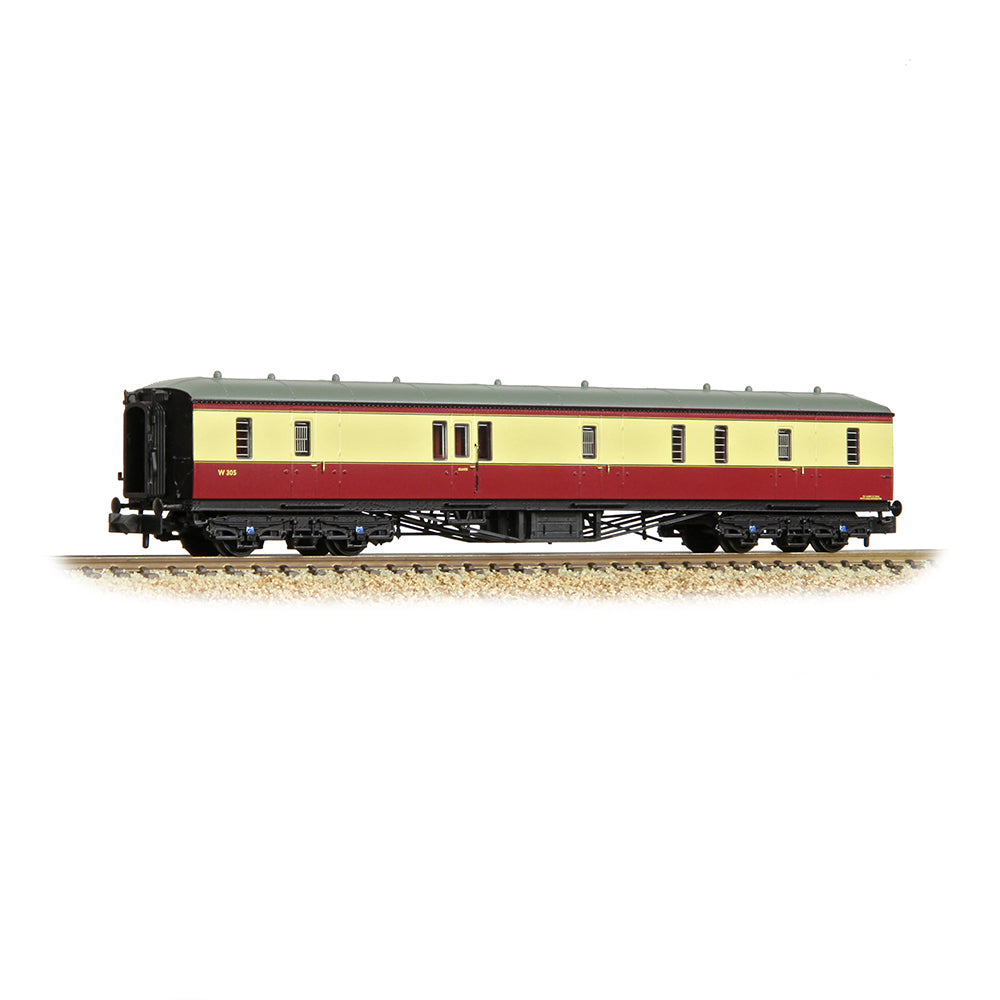 Graham Farish 374-585A - GWR Hawksworth Full Brake BR Crimson & Cream