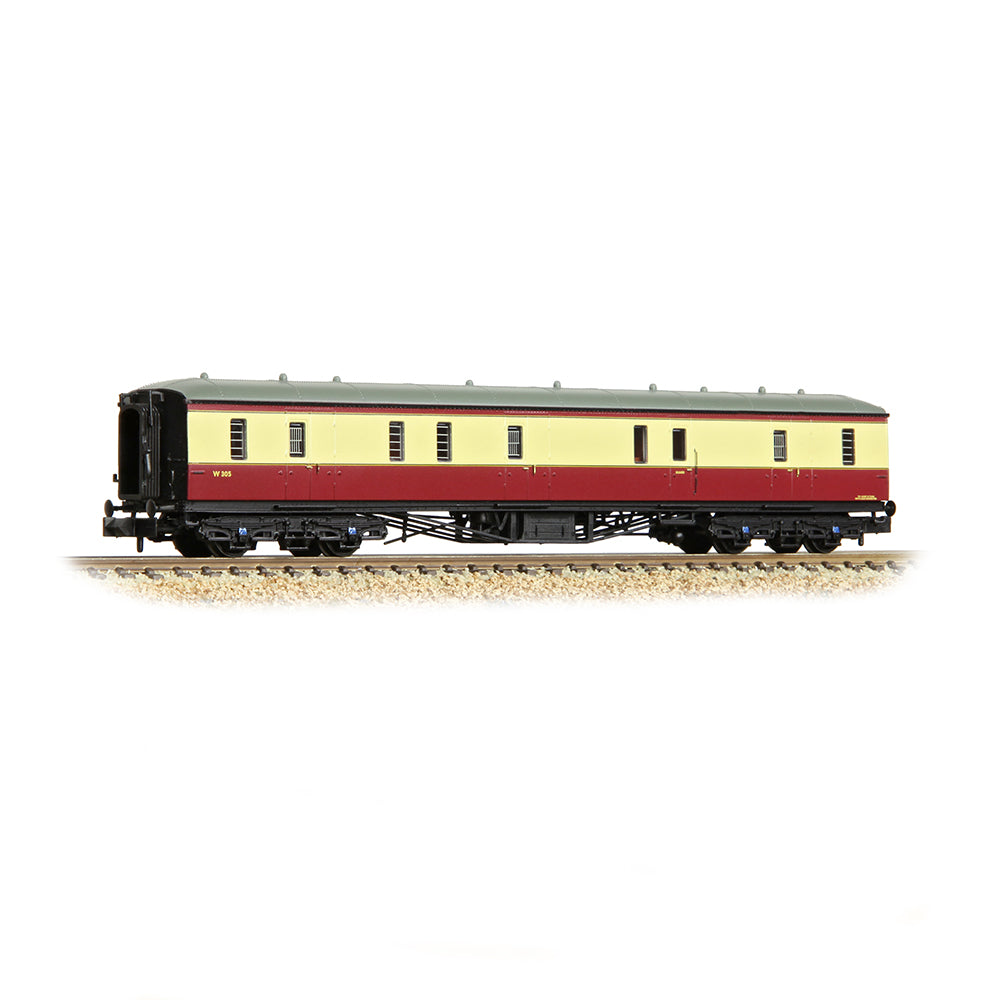 Graham Farish 374-585A - GWR Hawksworth Full Brake BR Crimson & Cream