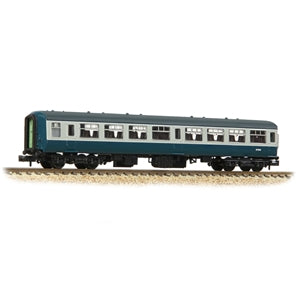 Graham Farish 374-710B - BR MK2A TSO Tourist Second Open BR Blue & Grey