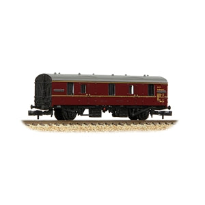 Graham Farish 374-785A - BR Mk1 CCT Covered Carriage Truck BR Maroon