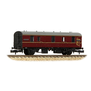 Graham Farish 374-785B - BR Mk1 CCT Covered Carriage Truck BR Maroon