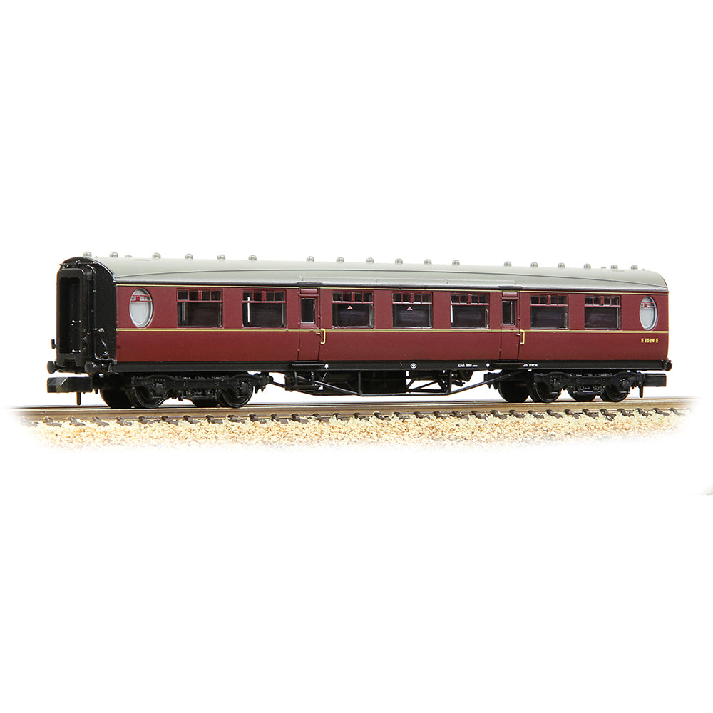 Graham Farish 376-252 - LNER Thompson Second Corridor BR Maroon