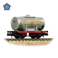 Graham Farish 378-002 - 14 Ton Class A Anchor-Mounted Tank Wagon 'National Benzole' Silver