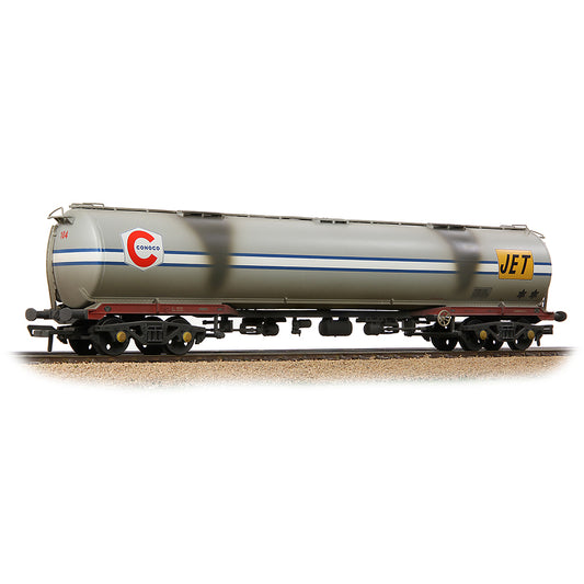 Bachmann 38-109A - BR 102T TEA Bogie Tank Wagon 'Jet-Conoco' Light Grey (Weathered)