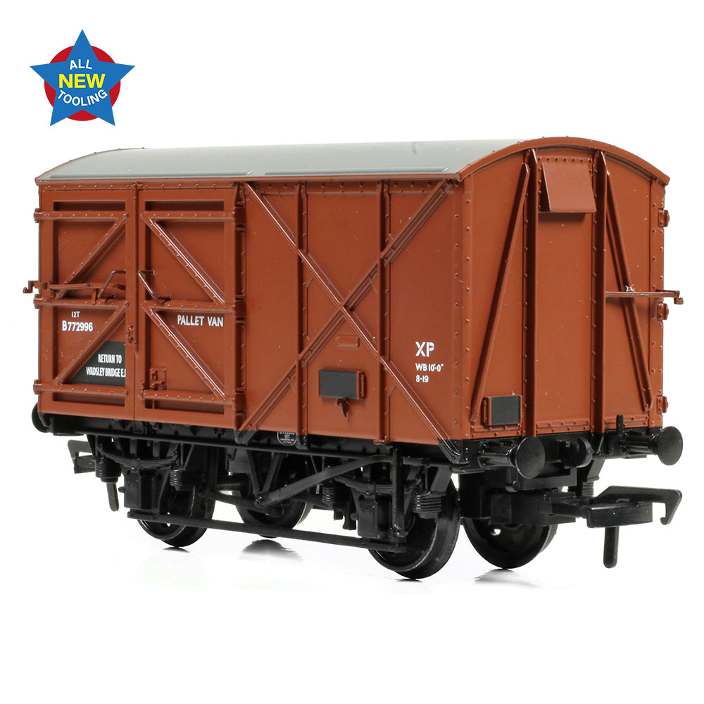 Bachmann 38-950A - BR 12T Palvan 'Pallet Van' BR Bauxite (Early)