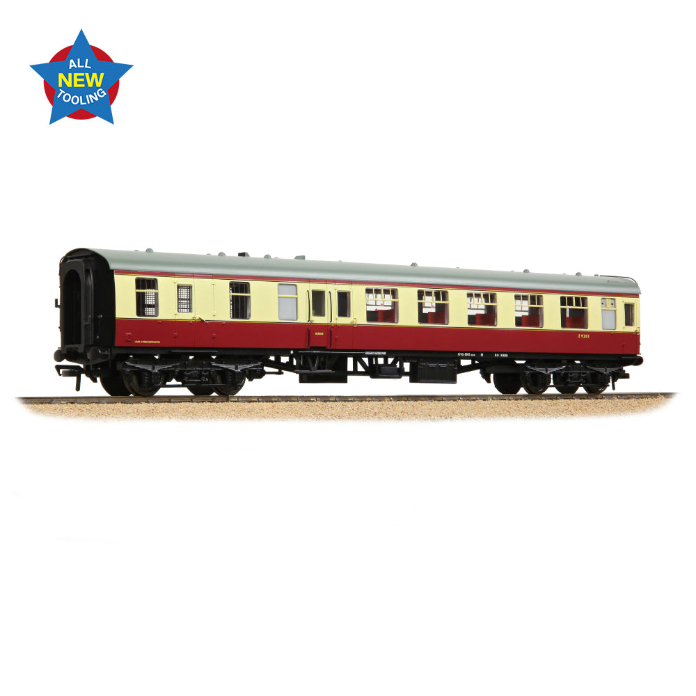 Bachmann 39-800 - BR MK1 BSO Brake Second Open BR Crimson & Cream