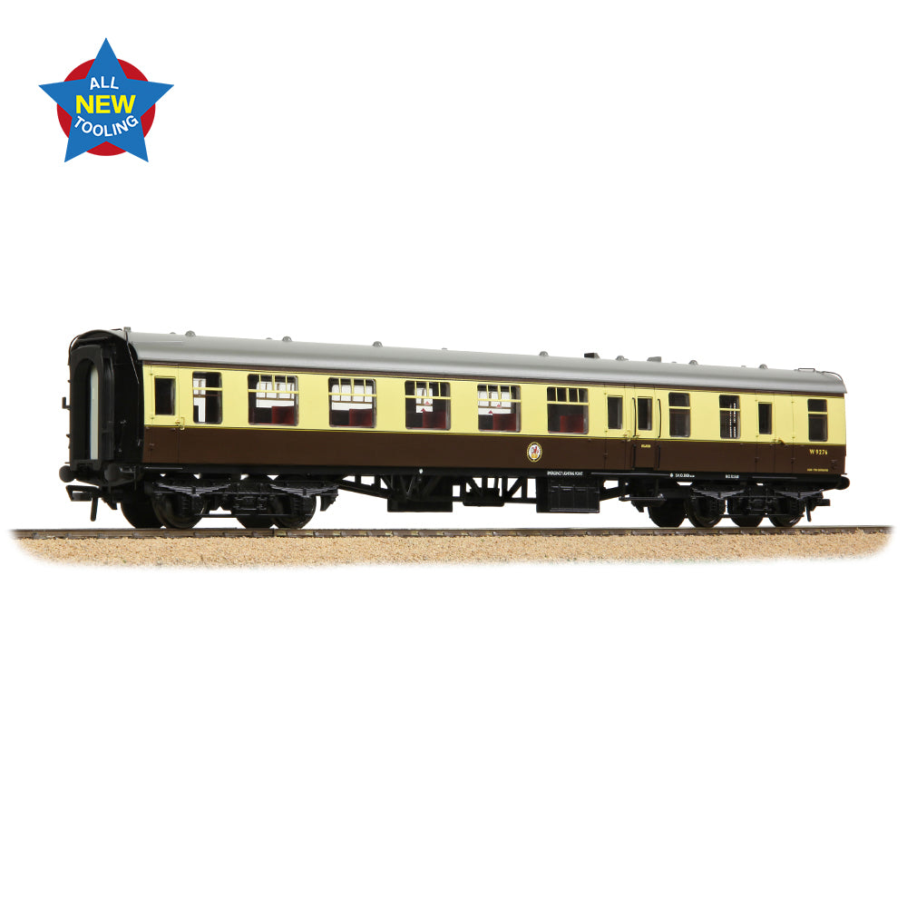 Bachmann 39-802 - BR MK1 BSO Brake Second Open BR (WR) Chocolate & Cream