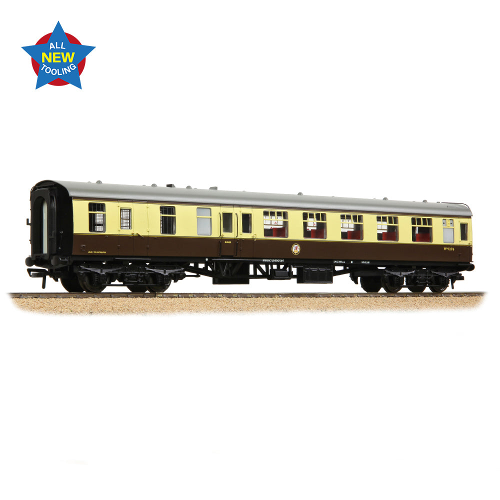 Bachmann 39-802 - BR MK1 BSO Brake Second Open BR (WR) Chocolate & Cream