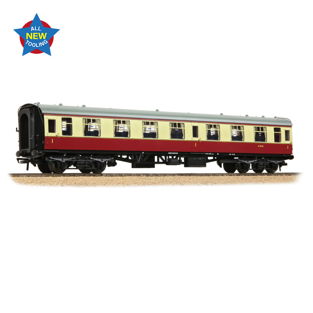 Bachmann 39-825 - BR MK1 FO First Open BR Crimson & Cream