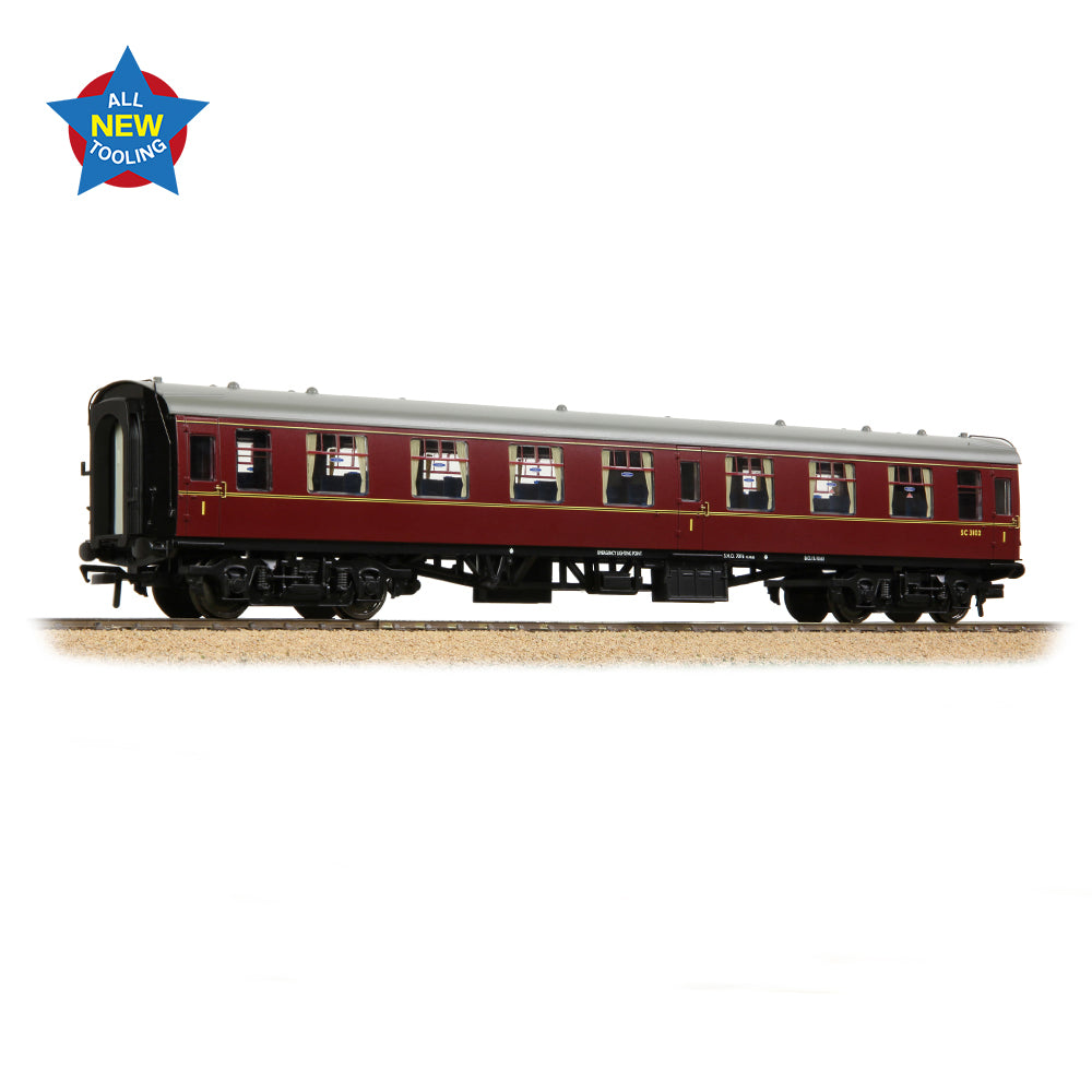 Bachmann 39-826 - BR MK1 FO First Open BR Maroon