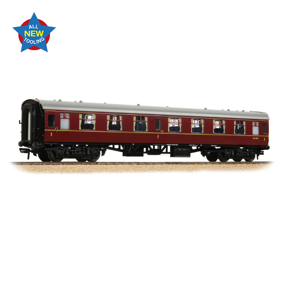 Bachmann 39-826 - BR MK1 FO First Open BR Maroon