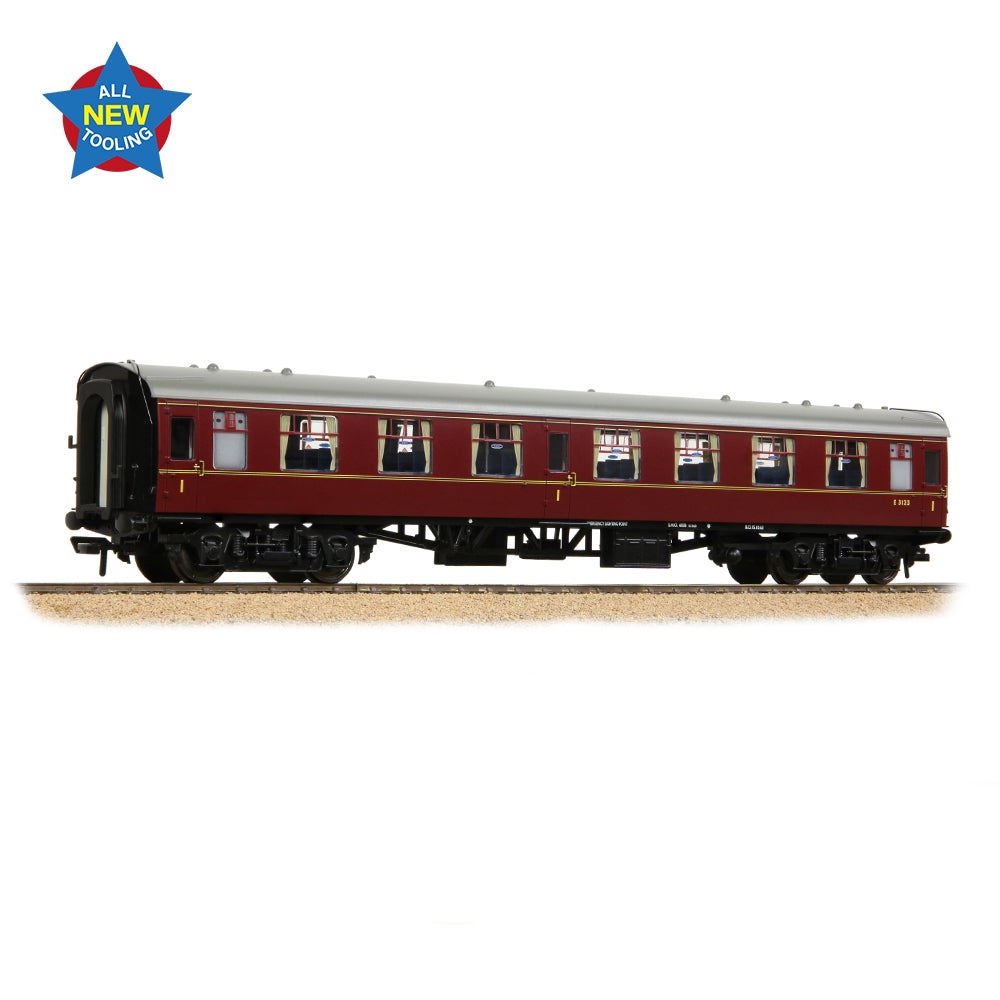 Bachmann 39-826A - BR MK1 FO First Open BR Maroon