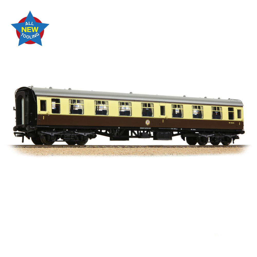 Bachmann 39-827 - BR MK1 FO First Open BR (WR) Chocolate & Cream