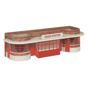 Bachmann 44-1006R - Bus and Coach Station Red