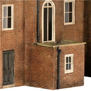 Bachmann 44-227 - Low Relief Rear of Victorian Tenements