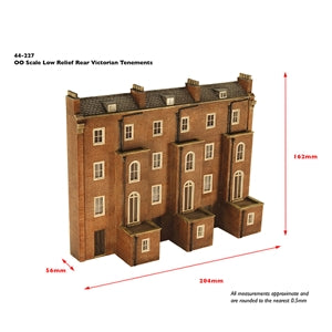Bachmann 44-227 - Low Relief Rear of Victorian Tenements