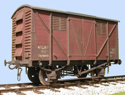 Slater's 7065 - BR Meat Van Wagon Kit