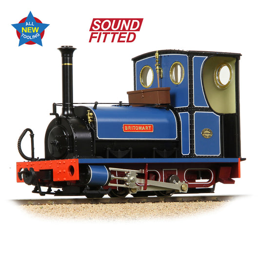 Bachmann NG7 71-026SF - Quarry Hunslet 0-4-0ST 'Britomart' Pen-yr-Orsedd Quarry Blue (Sound Fitted)