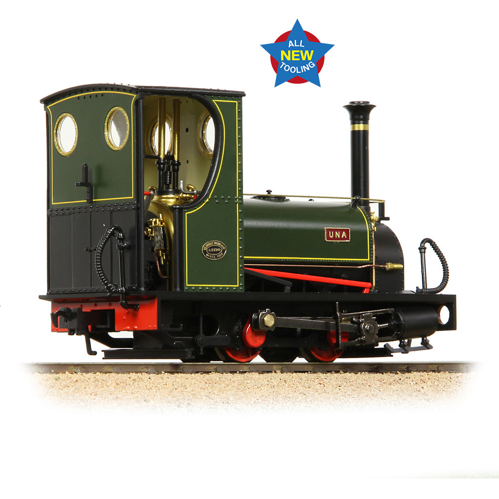 Bachmann NG7 71-028 - Quarry Hunslet 0-4-0ST 'Una' Lined Green