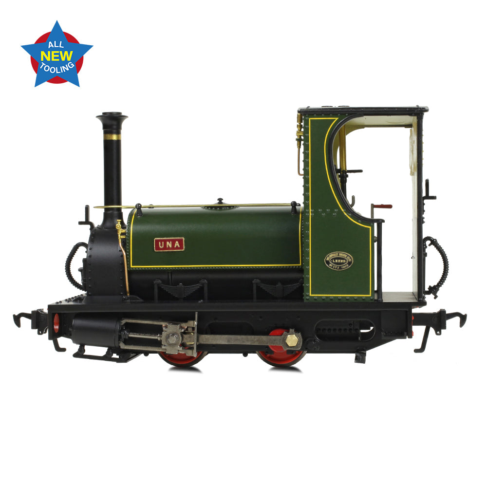 Bachmann NG7 71-028 - Quarry Hunslet 0-4-0ST 'Una' Lined Green