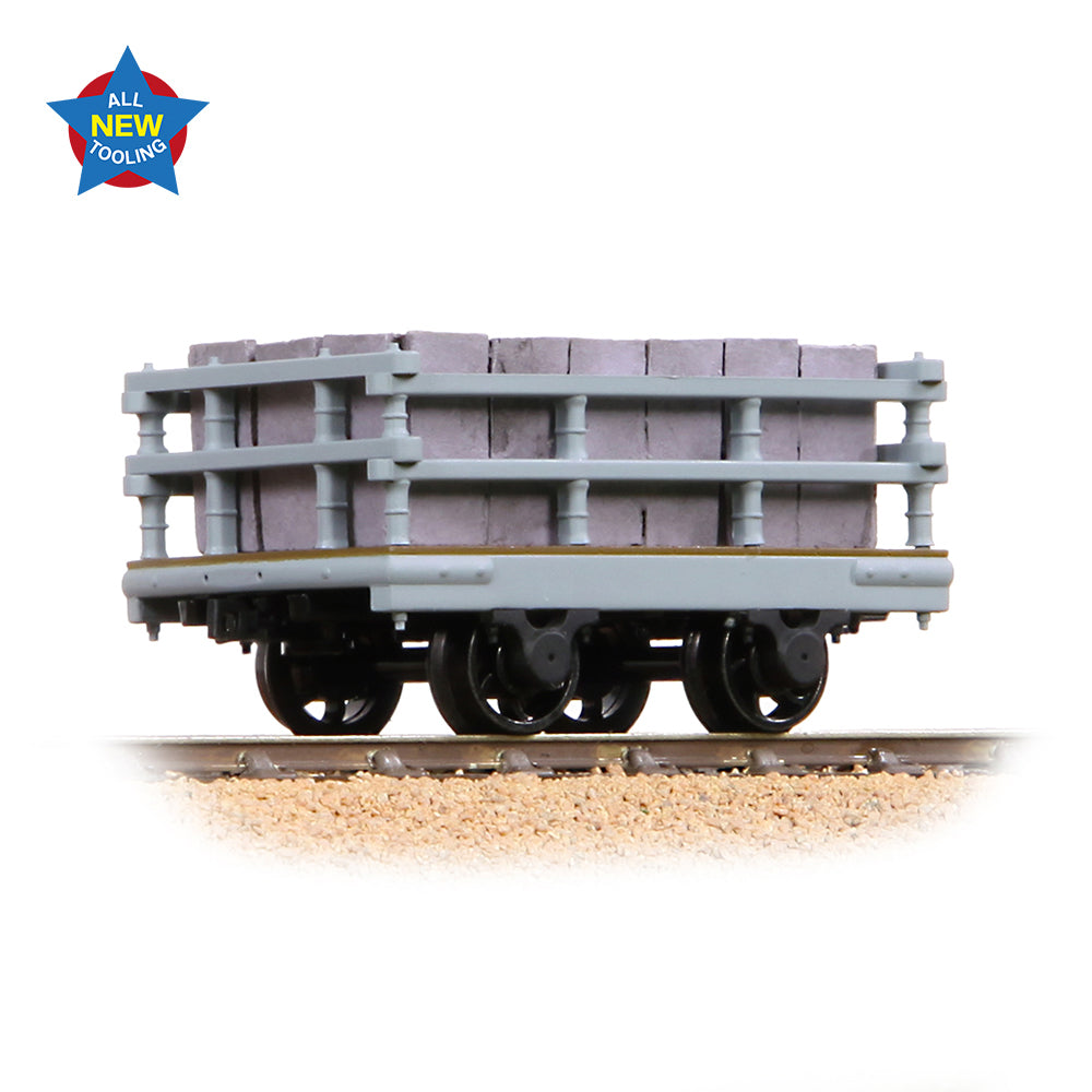 Bachmann NG7 73-027 - Dinorwic Slate Wagon with sides Grey [WL]