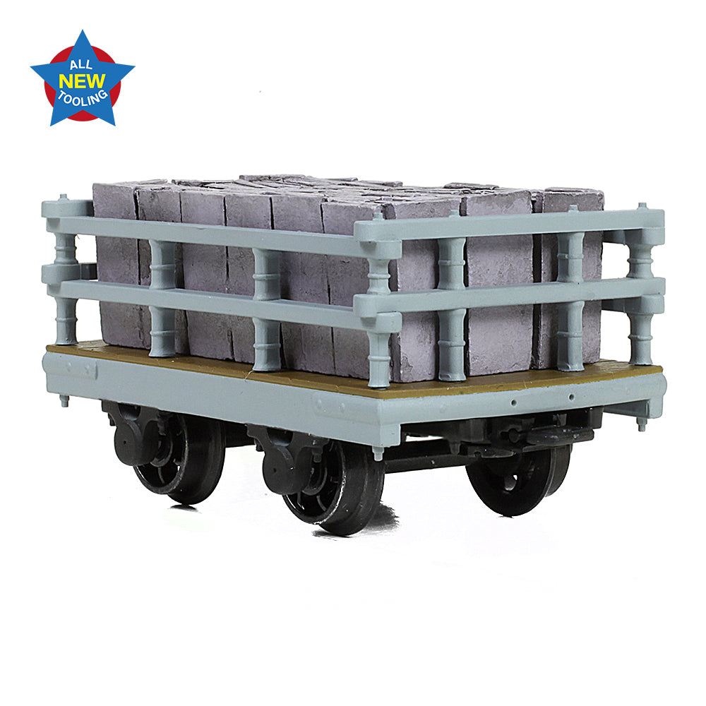 Bachmann NG7 73-027A - Dinorwic Slate Wagon with sides Grey [WL]