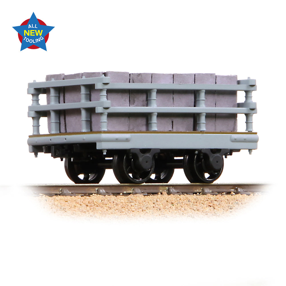 Bachmann NG7 73-027A - Dinorwic Slate Wagon with sides Grey [WL]