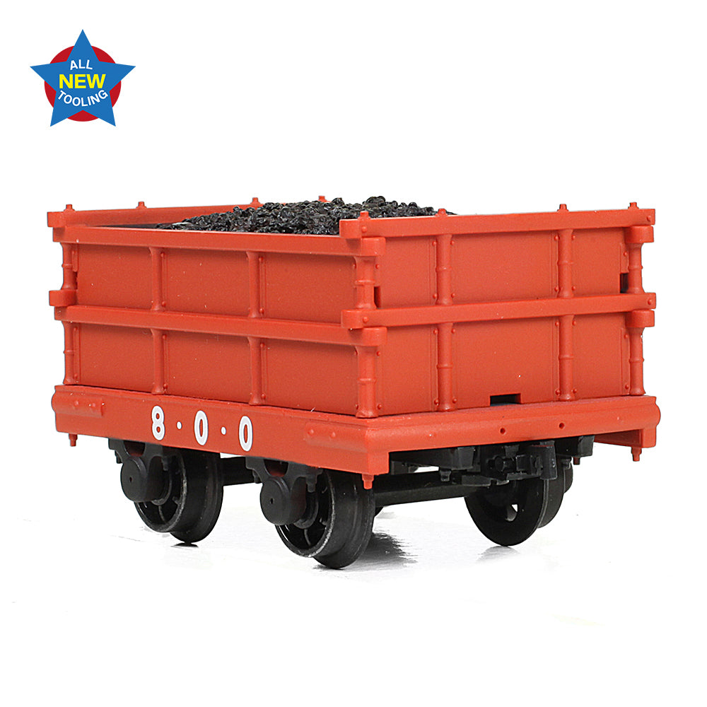 Bachmann NG7 73-030 - Dinorwic Coal Wagon Red With Load