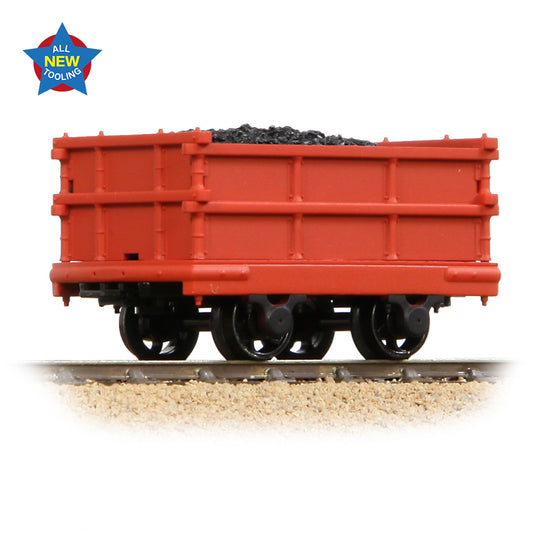 Bachmann NG7 73-030A - Dinorwic Coal Wagon Red With Load