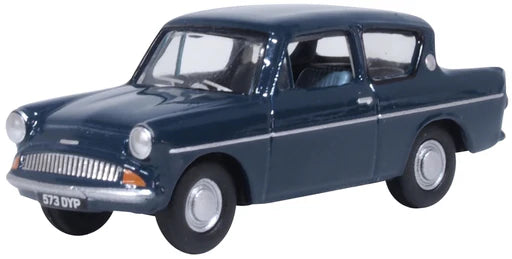 Oxford Diecast 76105011 - Ford Anglia Ambassador Blue