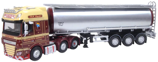 Oxford Diecast 76DXF006 - Daf XF Euro 6 Cylindrical Tanker