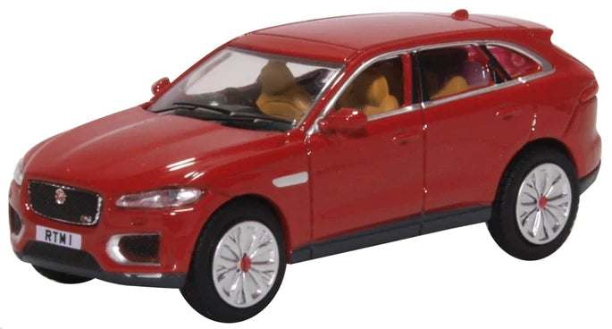 Oxford Diecast 76JFP003 - Jaguar F- Pace Italian Racing Red