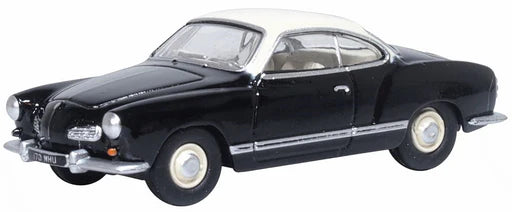 Oxford Diecast 76KG002 - VW Karmann Ghia Black & Lotus White