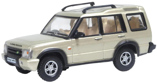 Oxford Diecast 76LRD2002 - Land Rover Discovery 2 White Gold