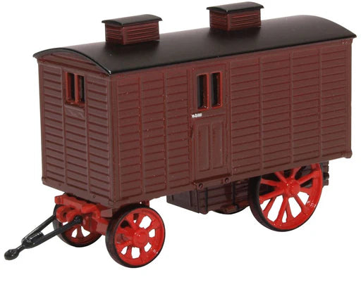 Oxford Diecast 76LW001 - Living Wagon Maroon/Red